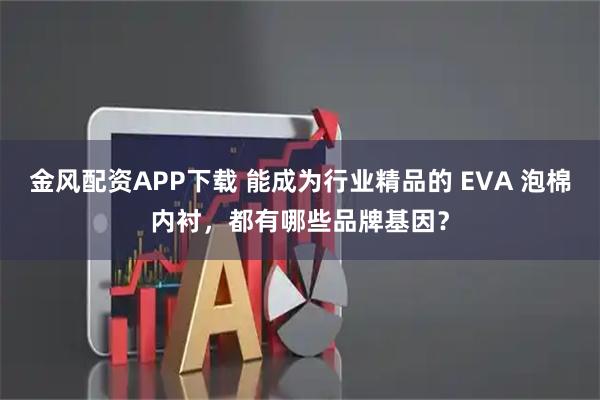 金风配资APP下载 能成为行业精品的 EVA 泡棉内衬，都有哪些品牌基因？